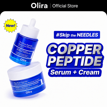 OLIRA The Blue Peptide Plump Glow Serum