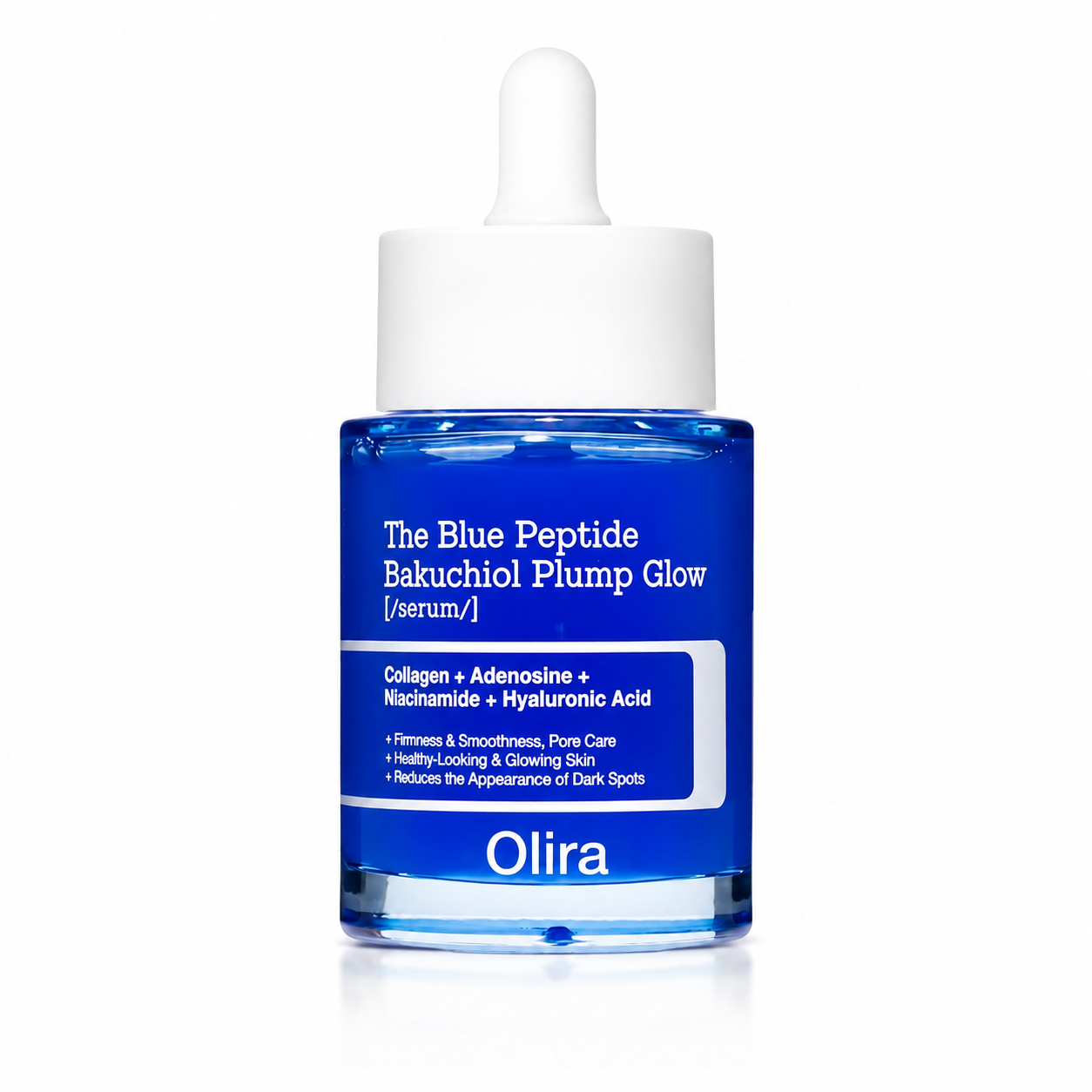 OLIRA The Blue Peptide Plump Glow Serum