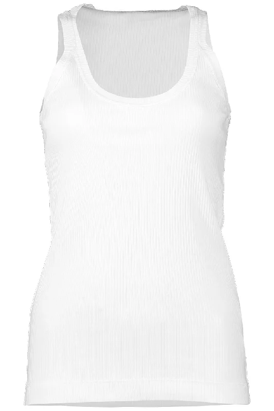 Scoop Neck Tank cold shoulder tank