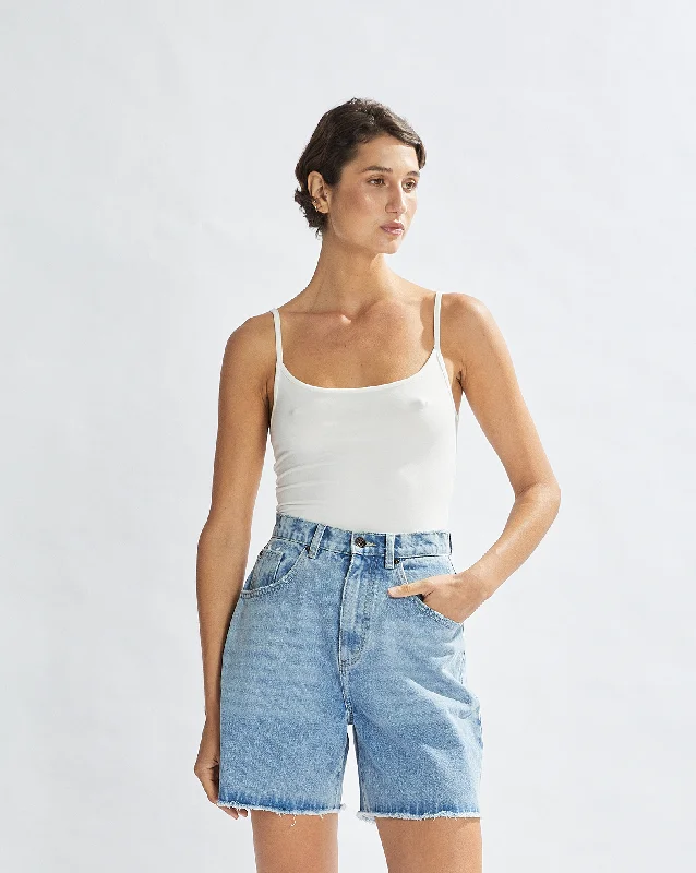 Dylan Tank White relaxed fit tank