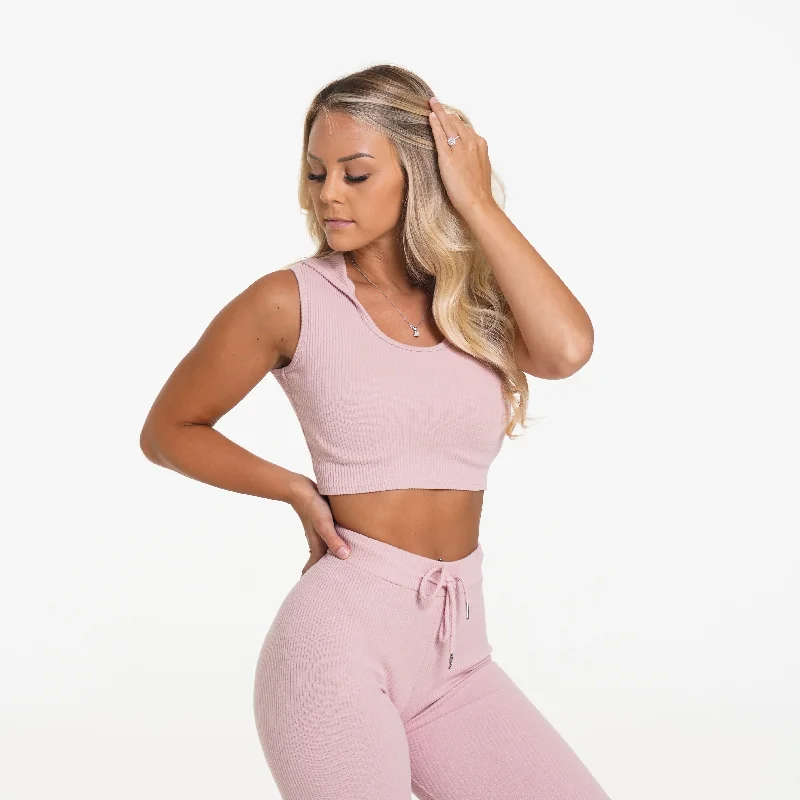 Pink Lazy Day Lounge Tank flexible tank top