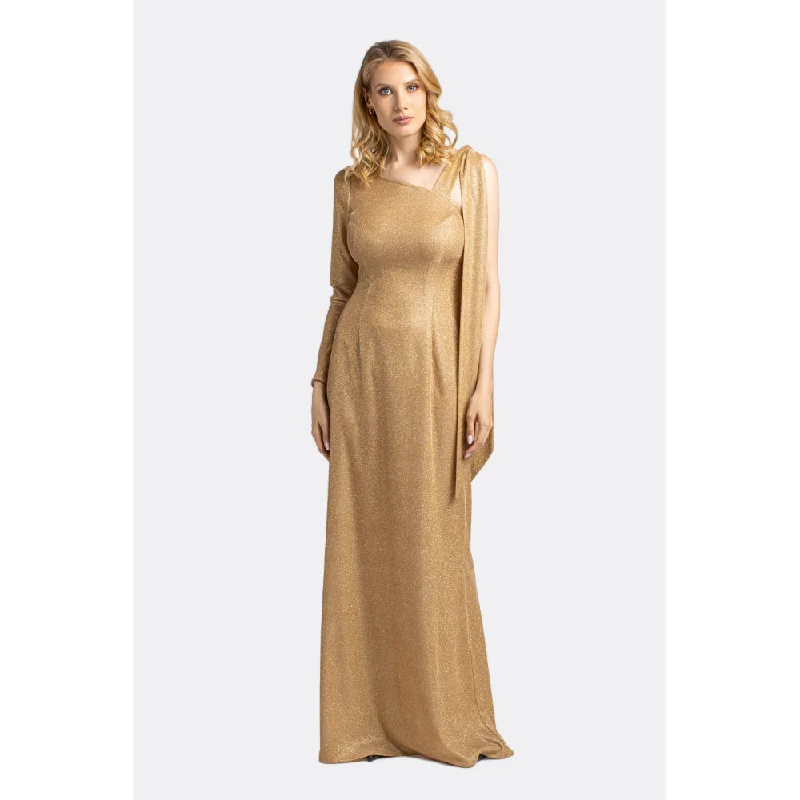 Ewa Stepaniuk Light Gold Quenyeve Dress, Size L/XL Tunics Favorite customer