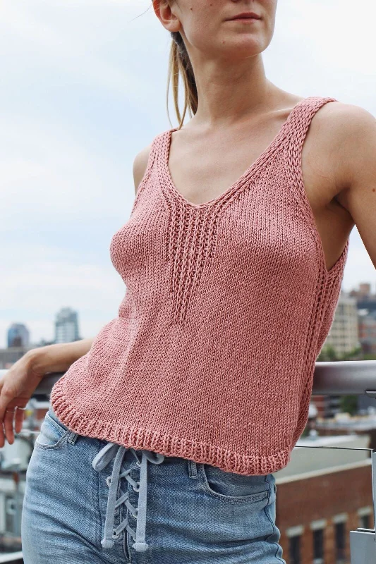 Knit Kit - Streamline Tank loose fit tank