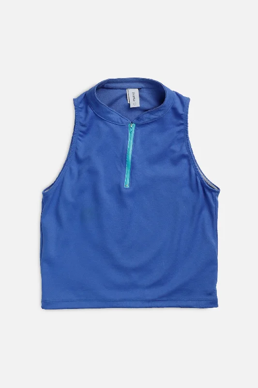 Rework Cycling Tank - L ribbed tank top