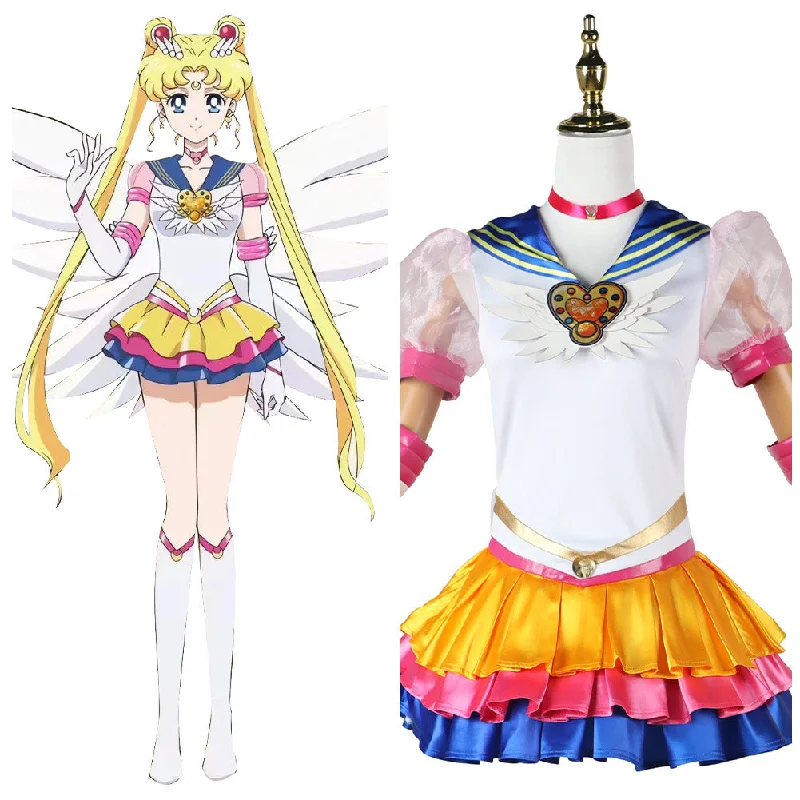 Sailor Moon Tsukino Usagi Cosplay Costume Dress Outfits Halloween Carnival Party Disguise Suit Turtleneck Warm Winter Sailor Moon Tsukino Usagi Cosplay Costume Dress Outfits Halloween Carnival Party Disguise Suit Turtleneck Warm Winter