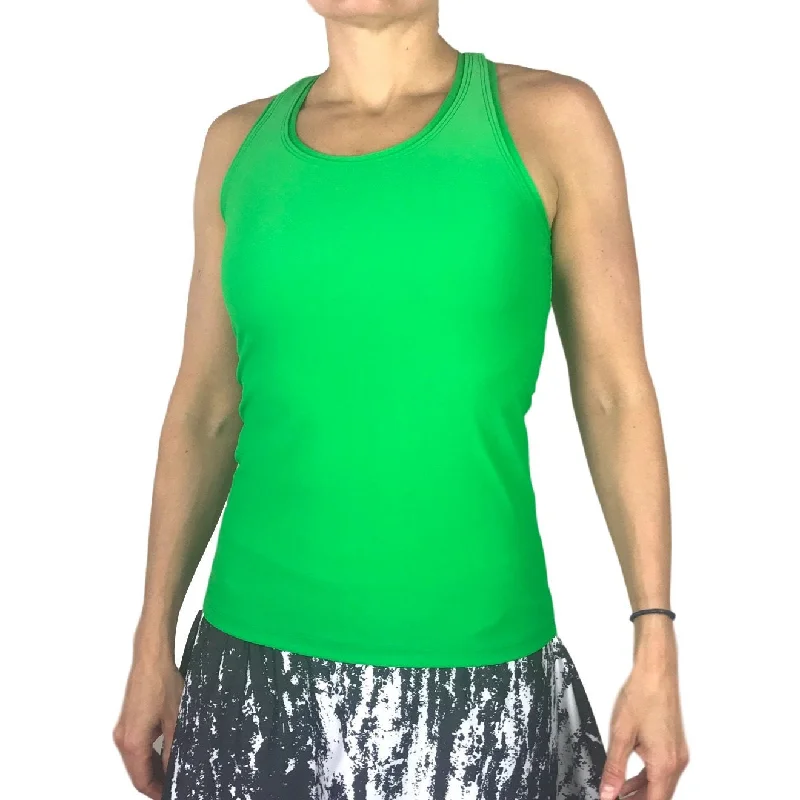 Kelly Green Racerback Athletic Tank, Golf Shirt, Tennis Shirt, Running Shirt or Top, Yoga Top print tank top