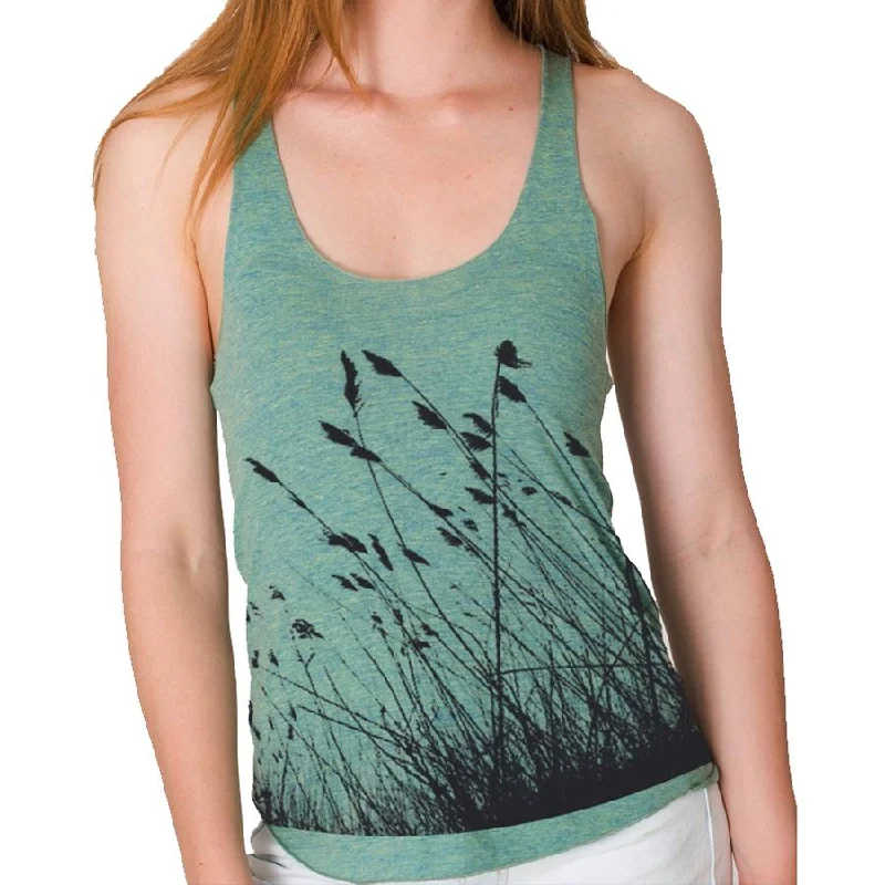 Nature mind racerback tank stretchy tank top