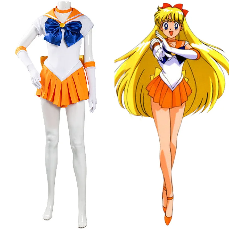 Sailor Moon Minako Aino Halloween Carnival Suit Cosplay Costume Uniform Dress Outfits Tunics Short Trendy Sailor Moon Minako Aino Halloween Carnival Suit Cosplay Costume Uniform Dress Outfits Tunics Short Trendy