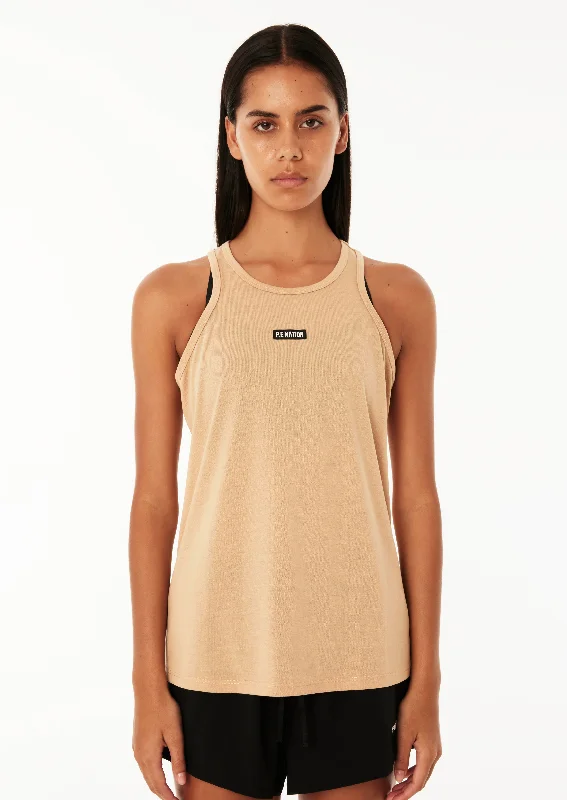 WAYPOINT TANK IN SAND scoop neck tank