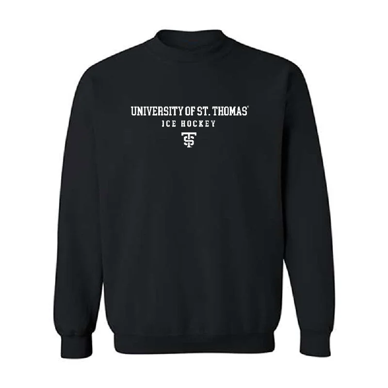 UST - NCAA Women's Ice Hockey : Alli Pahl - Classic Shersey Crewneck Sweatshirt Hoodie with Turtle Neck Cozy Winter