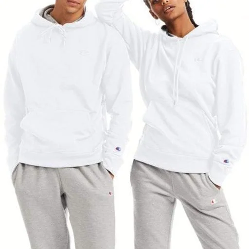 Men's Powerblend® Fleece Pullover Hoodie Bateau Neck Pullover