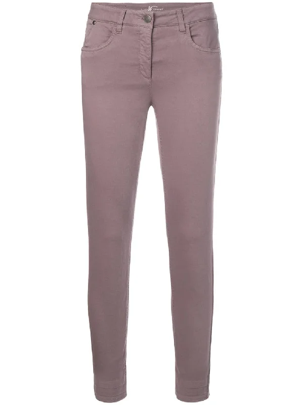 plain skinny trousers Trousers trendy modern