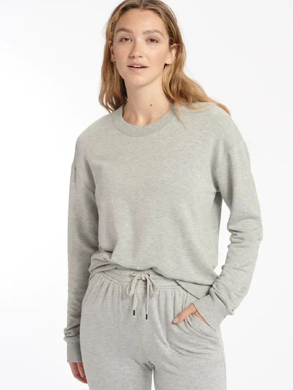 Supersoft Pullover - Heather Grey Cashmere Luxurious Pullover