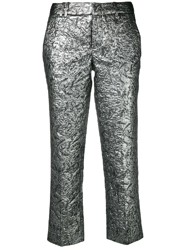 Posh Jac cropped trousers Trousers Print Floral