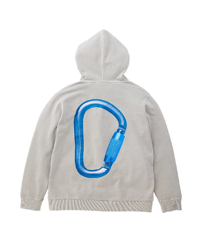 Gramicci Carabiner Hooded Sweatshirt Hoodie with Snap Buttons Easy Quick