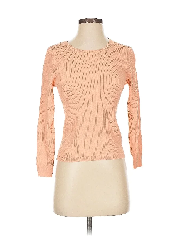 Pullover Sweater Notched Neck Pullover