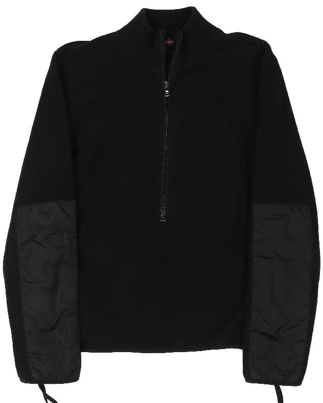 Fleece Half-Zip Jacket Zippered Jacket Buttoned Jacket Snapped Jacket