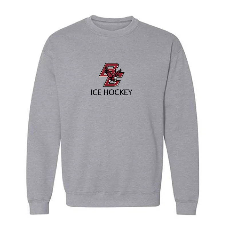 Boston College - NCAA Women's Ice Hockey : Kiley Erickson - Classic Shersey Crewneck Sweatshirt Hoodie with Ribbed Cuffs Snug Fit Comfort