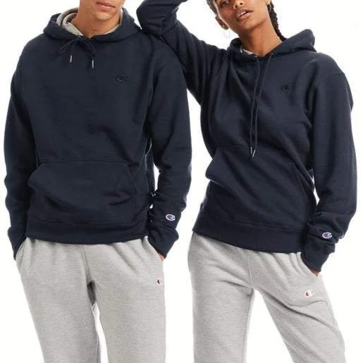 Men's Powerblend® Fleece Pullover Hoodie Boat Neck Sweater