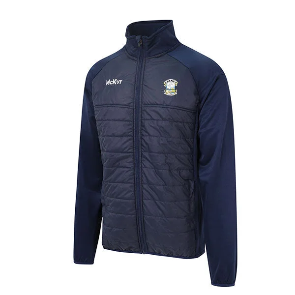 Mc Keever Easkey GAA Core 22 Hybrid Jacket - Adult - Navy Striped Jacket Polka Dot Jacket Floral Jacket