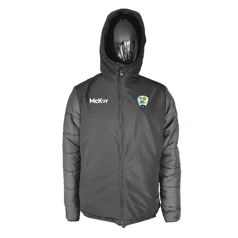 Mc Keever Duarigle Gaels Core 22 Stadium Jacket - Adult - Black Fleece Jacket Down Jacket Parka