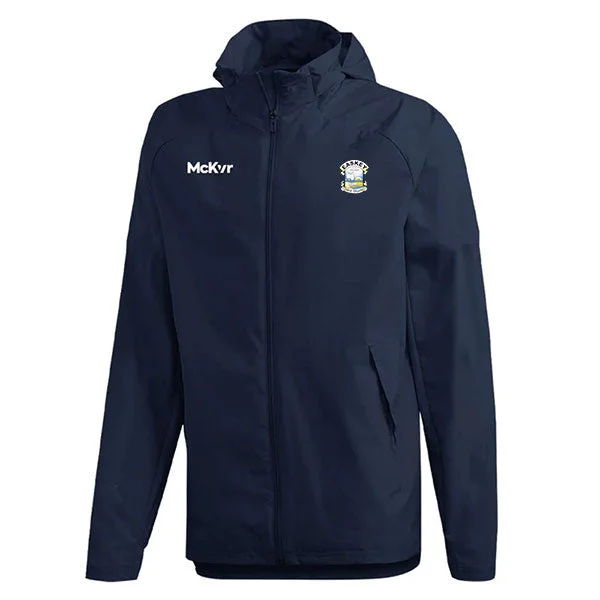 Mc Keever Easkey GAA Core 22 Rain Jacket - Adult - Navy Jersey Jacket Tulle Jacket Batik Jacket