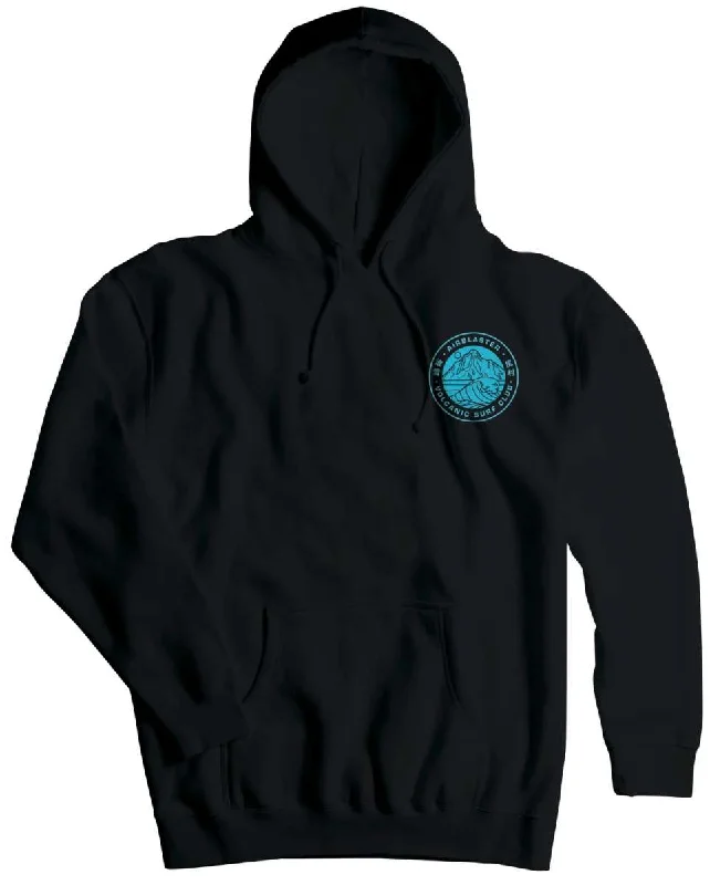 Airblaster Volcanic Surf Club Hoodie 2024 Hoodie with Zipper Placket Modern Functional