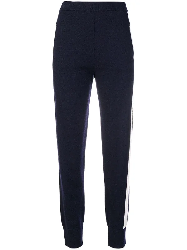 contrasting strap trousers Trousers Versatile Stylish