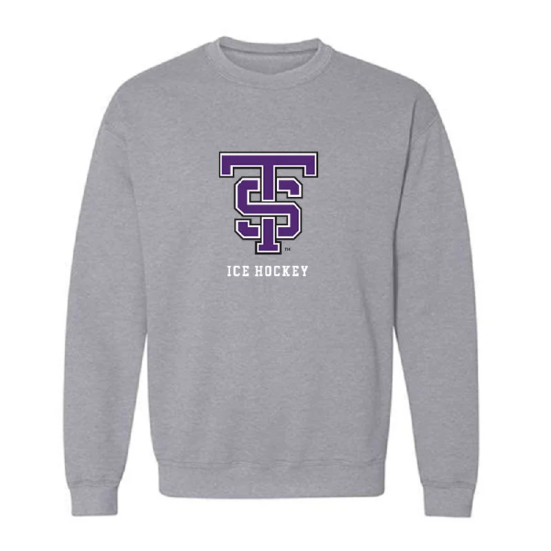 UST - NCAA Women's Ice Hockey : Ella Boerger - Crewneck Sweatshirt Hoodie with Tie-Dye Psychedelic Retro