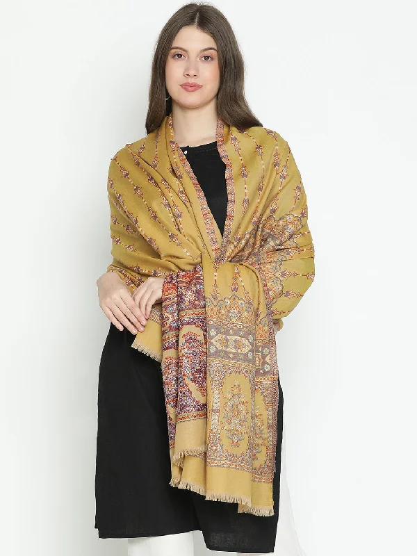 Majestic Weave Women Jacquard Shawl Warm Cashmere Shawl Cape