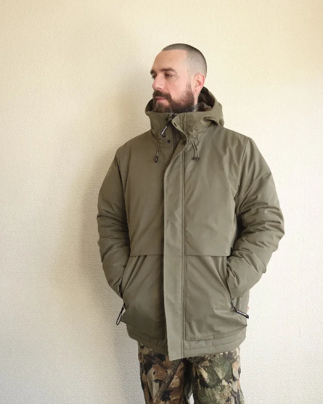 Hiker Jacket, Olive Anorak Shell Jacket Lightweight Jacket