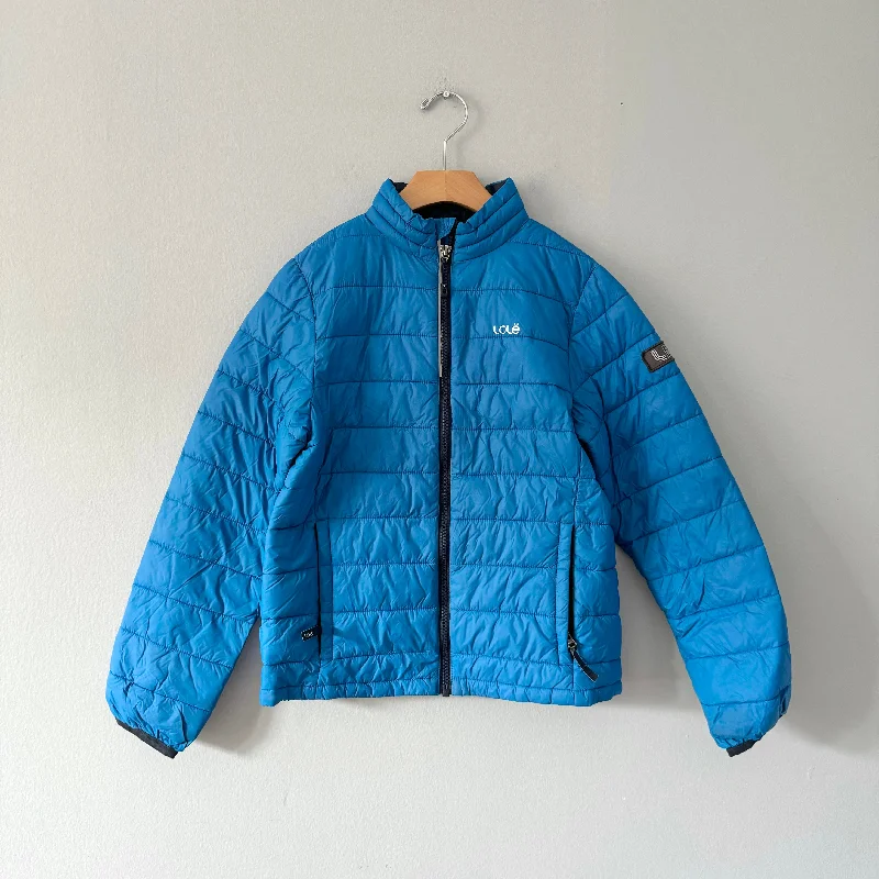 Lole / Puffer jacket - blue / 10-12Y Print Jacket Jacquard Jacket Embroidered Jacket