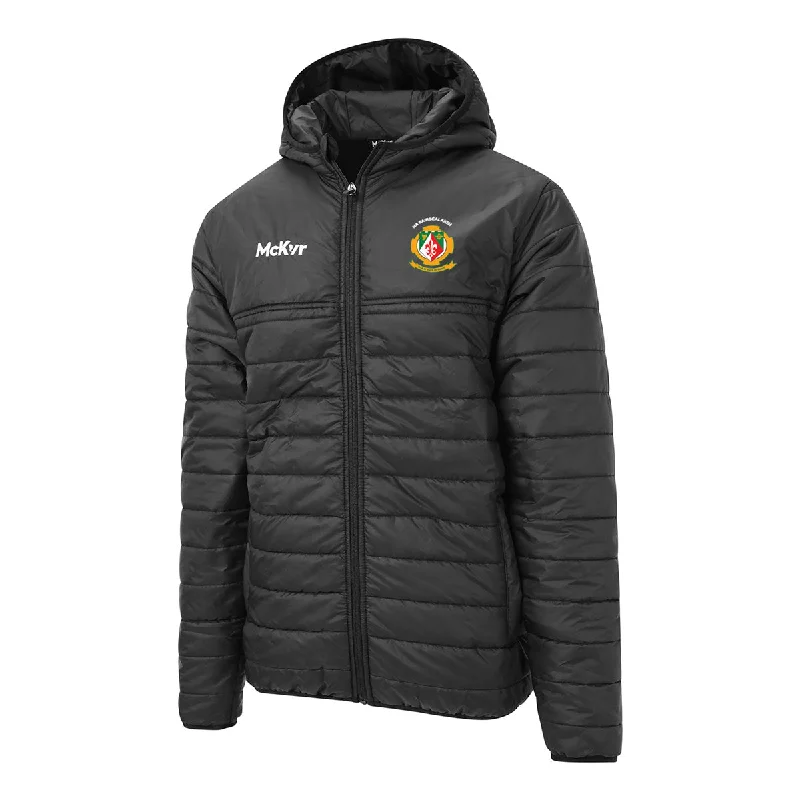 Mc Keever Sarsfields GAA Core 22 Puffa Jacket - Adult - Black Quilted Jacket Puffer Jacket Insulated Jacket