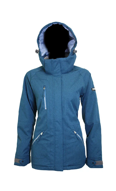 Turbine Glacier Insulated Women's Jacket Collared Jacket Crew Neck Jacket Turtle Neck Jacket