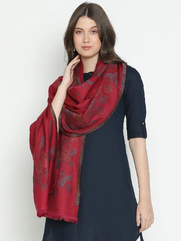 Aurora Pattern Women Jacquard Shawl Comfortable Shawl Scarf Wrap