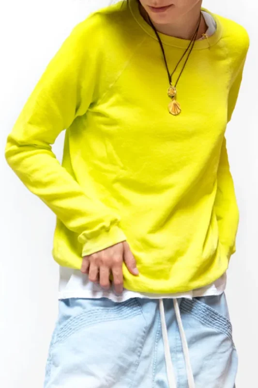 Lucky Rabbits Sweatshirt Yellow Rabbit Hoodie Crop Top Short Trendy