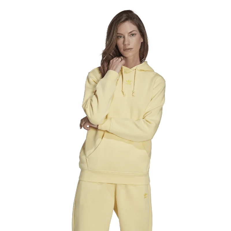 Women's Adidas Originals Adicolor  Essentials Fleece Hoodie Hoodie with Hidden Zipper Minimalist Clean