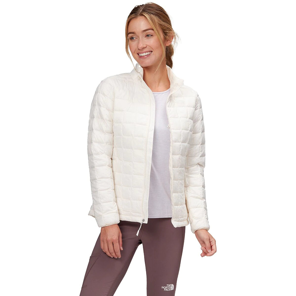 Women's The North Face | ThermoBall™ Eco Jacket | Gardenia White Appliqued Jacket Beaded Jacket Sequined Jacket