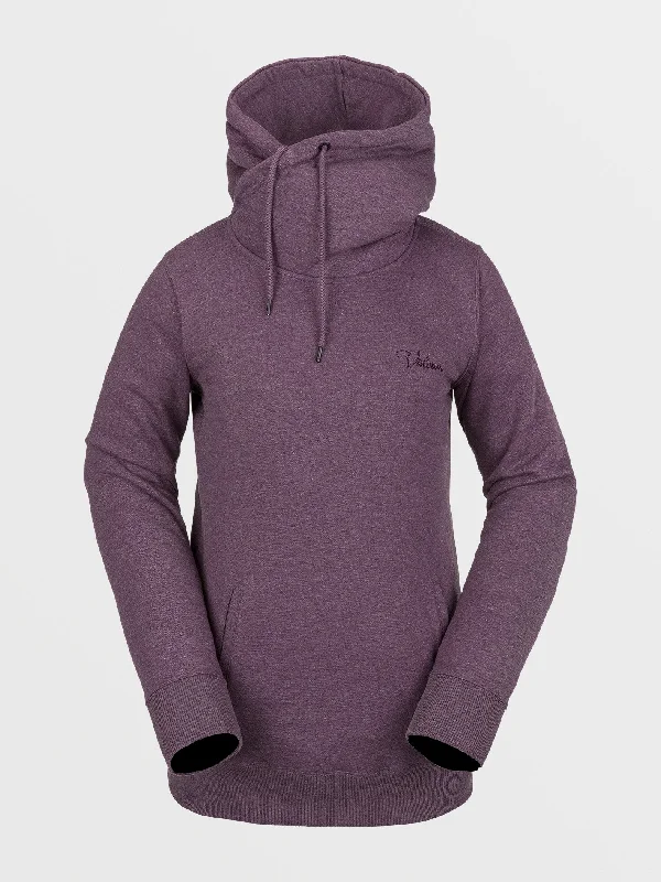 Tower Hoodie - BLACKBERRY Hoodie Dress Longline Feminine