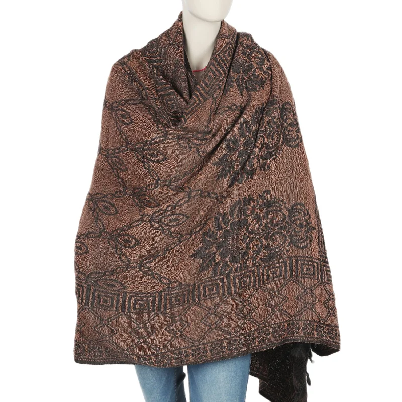 Women's Shawl - Charcoal Elegant Long Shawl Scarf