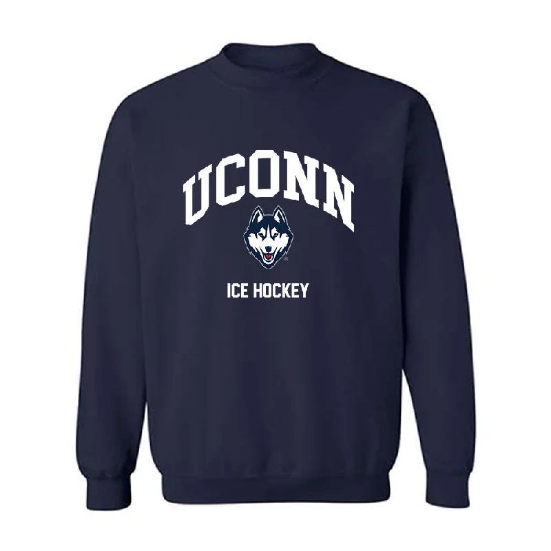 UConn - NCAA Women's Ice Hockey : Taylor Porthan - Classic Shersey Crewneck Sweatshirt Hoodie with Rhinestones Sparkly Elegant