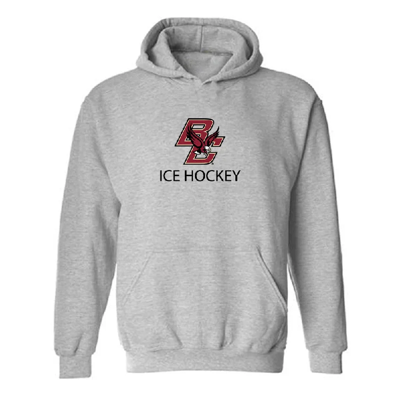 Boston College - NCAA Women's Ice Hockey : Olivia O'Brien - Classic Shersey Hooded Sweatshirt Hoodie with Slim Fit Tailored Modern