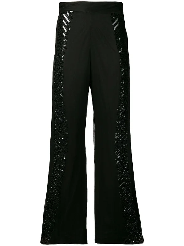 sequins embellished trousers Trousers New Arrival