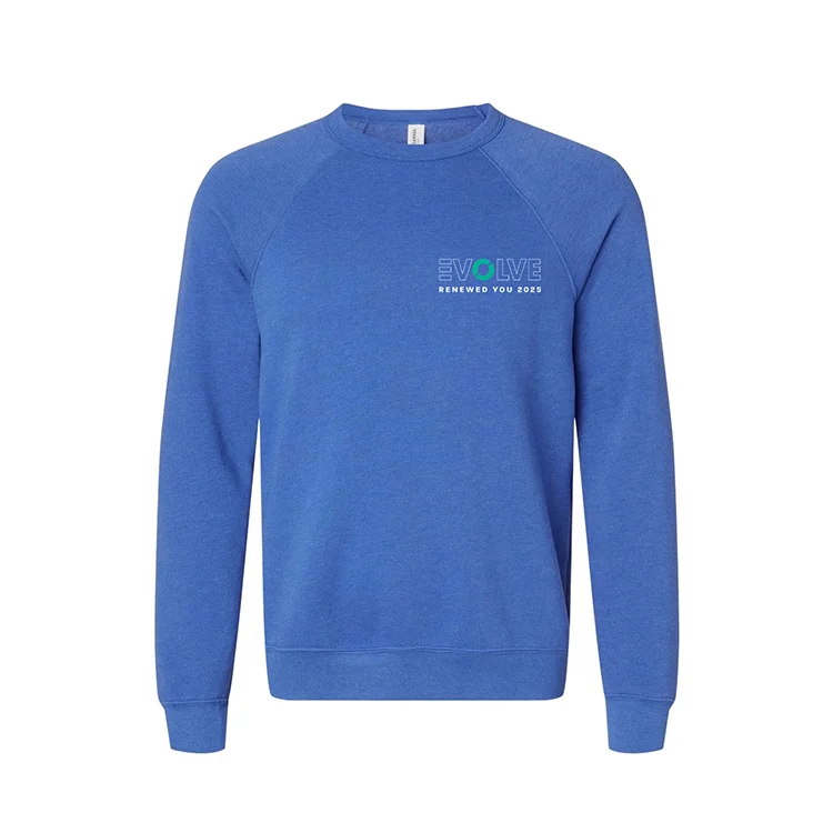 Renewed You: Evolve - Unisex Crewneck Pullover Plunging Neck Pullover