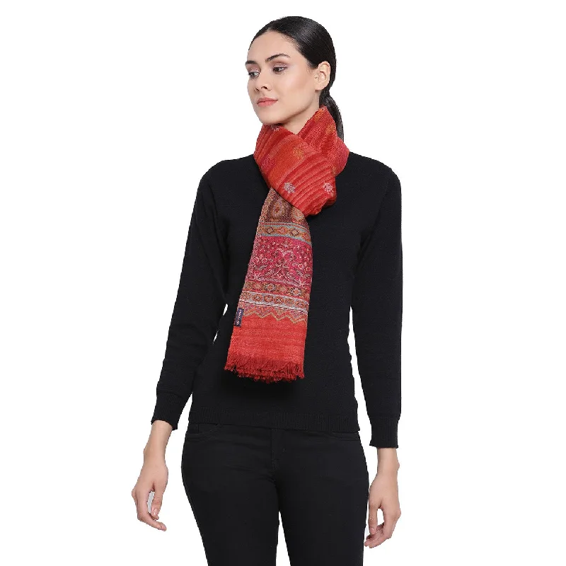 Ismat Jacquard Shawl Elegant Silk Shawl Wrap