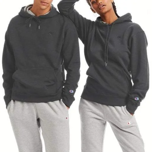 Men's Powerblend® Fleece Pullover Hoodie Boxy Neck Sweater