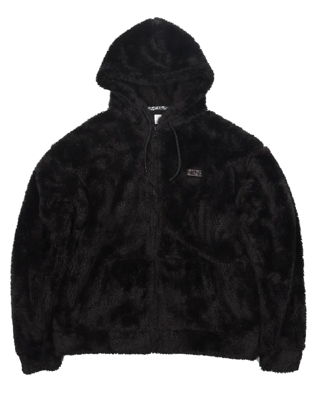 Sherpa Zip Jacket (2005) The High Streets Faux Fur Jacket Real Fur Jacket Shearling Jacket