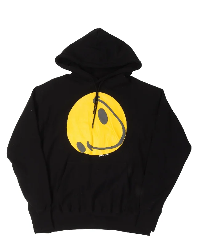 Destruction Hoodie Hoodie with Batwing Sleeves Loose Dramatic