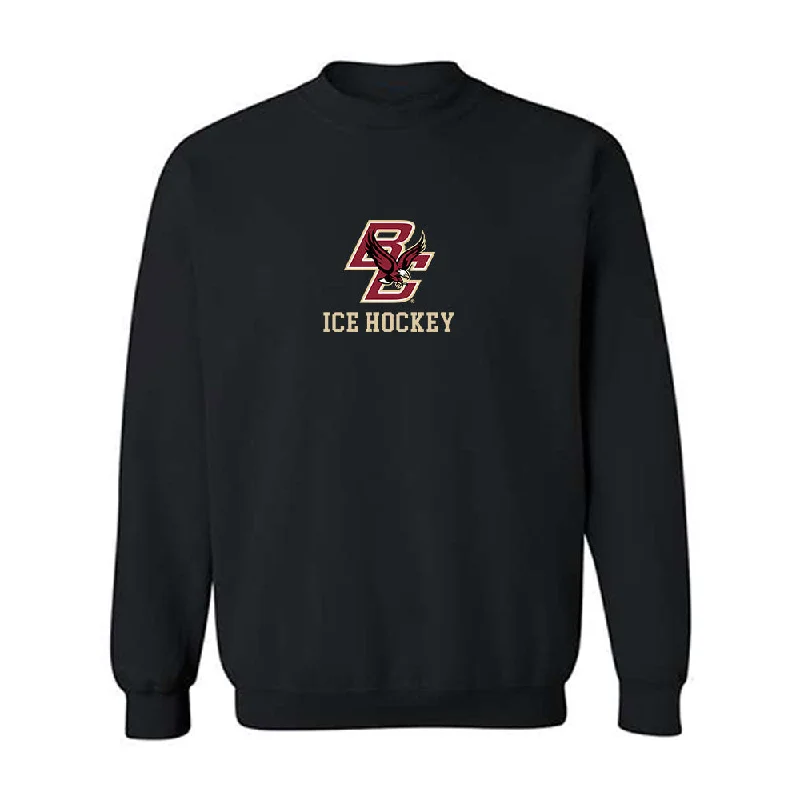 Boston College - NCAA Women's Ice Hockey : Tricia Piku - Classic Shersey Crewneck Sweatshirt Hoodie with Hem Embroidery Detailed Premium