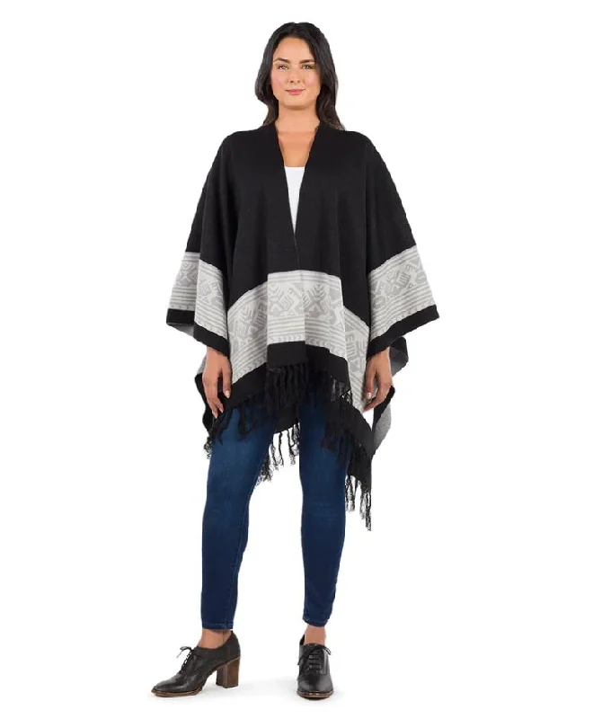 Patricia Nash Boho Shawl Elegant Pashmina Shawl Cape